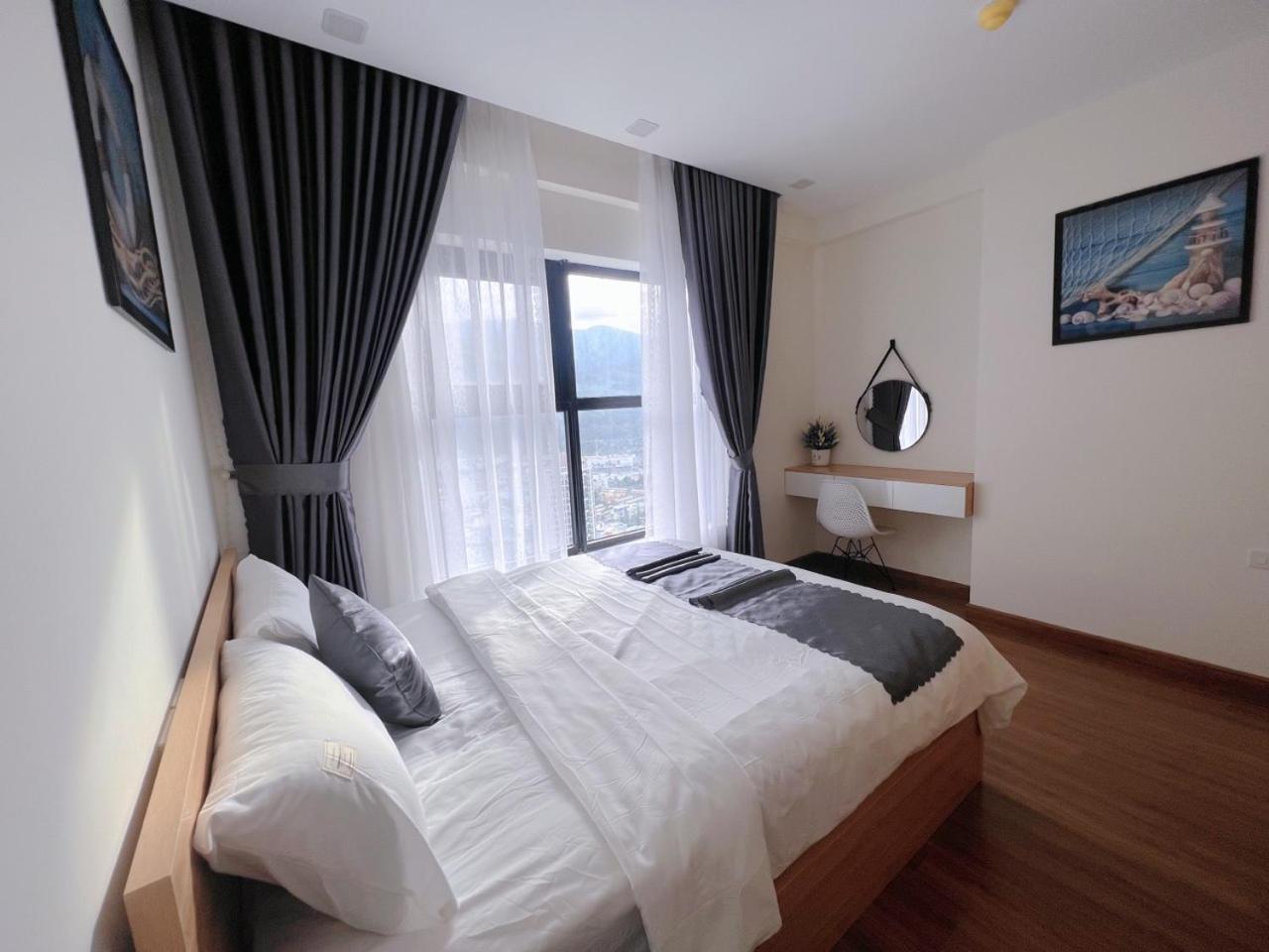 Apartament Flc Sea Tower Quy Nhon - Can Ho Du Lich Chuan 5 Sao - View Bien Co Ho Boi Zewnętrze zdjęcie