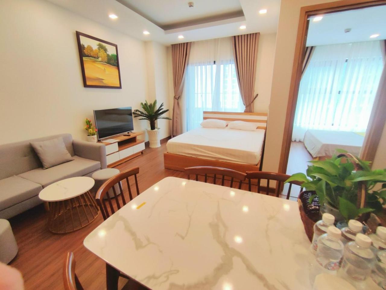 Apartament Flc Sea Tower Quy Nhon - Can Ho Du Lich Chuan 5 Sao - View Bien Co Ho Boi Zewnętrze zdjęcie