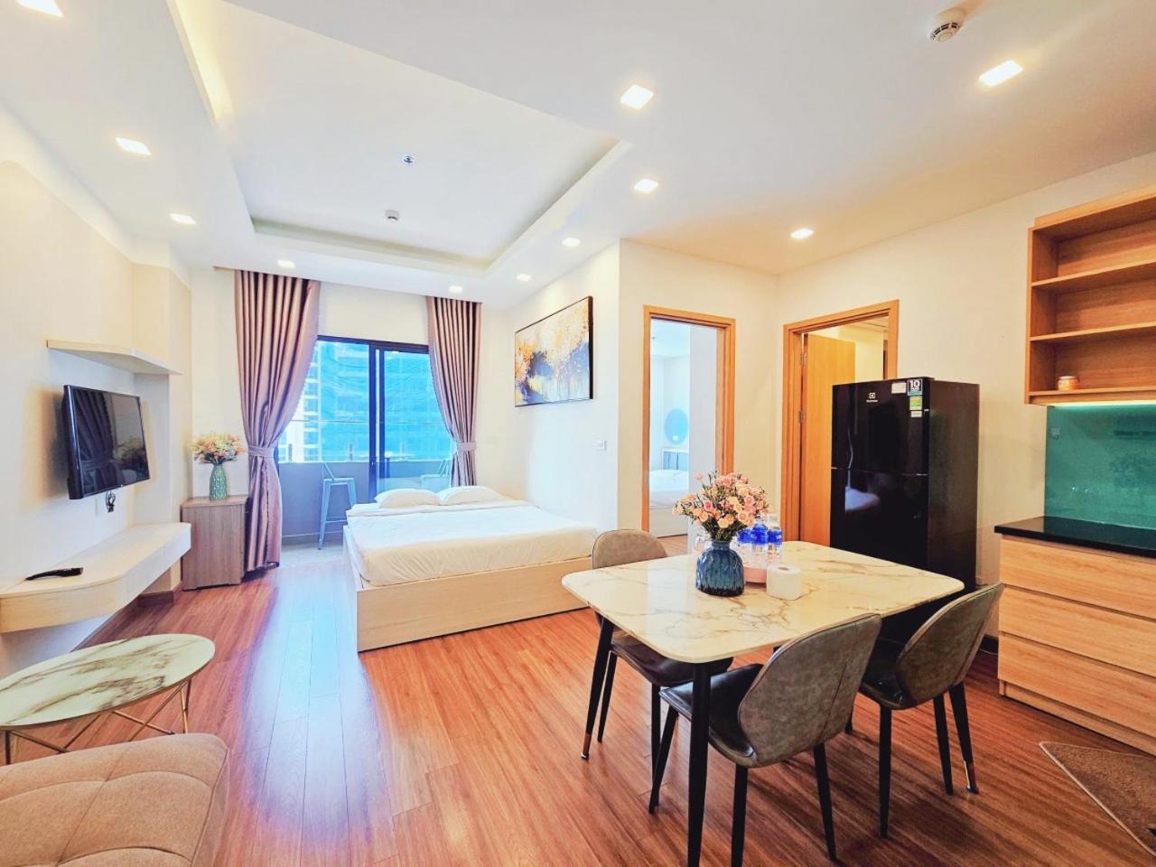 Apartament Flc Sea Tower Quy Nhon - Can Ho Du Lich Chuan 5 Sao - View Bien Co Ho Boi Pokój zdjęcie